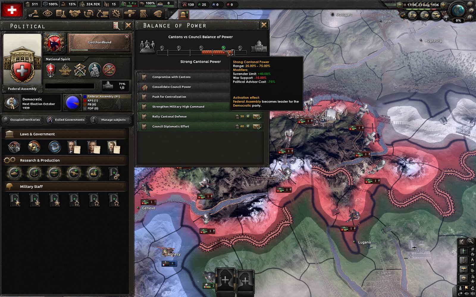 Hearts of Iron IV: By Blood Alone (PC) - Steam Key - GLOBAL