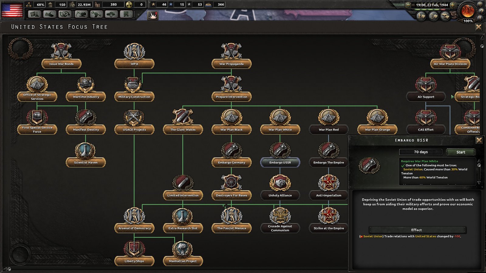 Hearts of Iron IV: Cadet Edition (PC) - Steam Key - GLOBAL