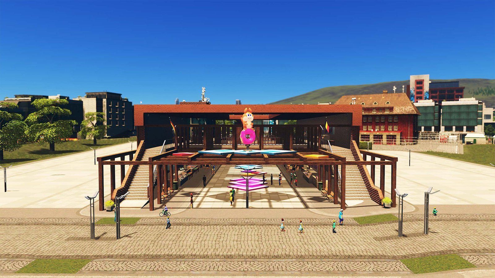 Cities: Skylines - Plazas & Promenades (PC) - Steam Key - GLOBAL