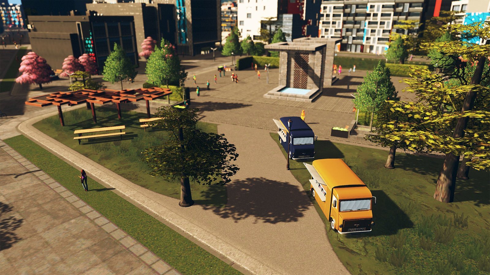 Cities: Skylines - Plazas & Promenades (PC) - Steam Key - GLOBAL