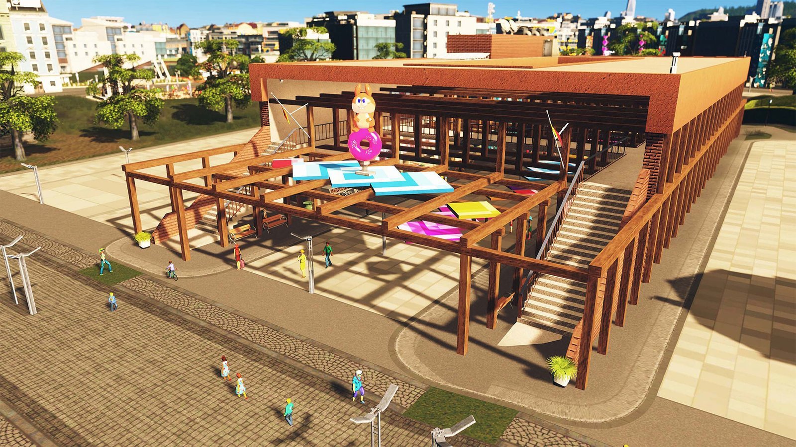 Cities: Skylines - Plazas & Promenades (PC) - Steam Key - GLOBAL